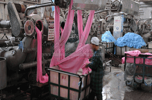 towel fabric dyeing manufactory
